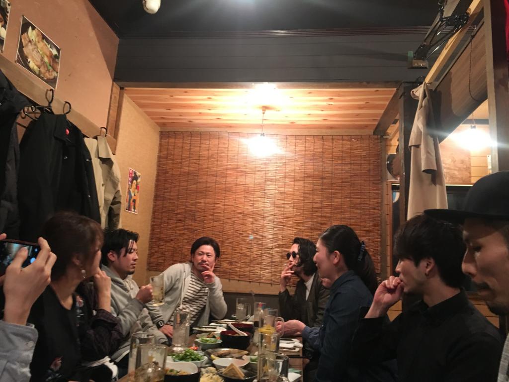 久々の再会。こんなに集まるとは思わなかった。。。